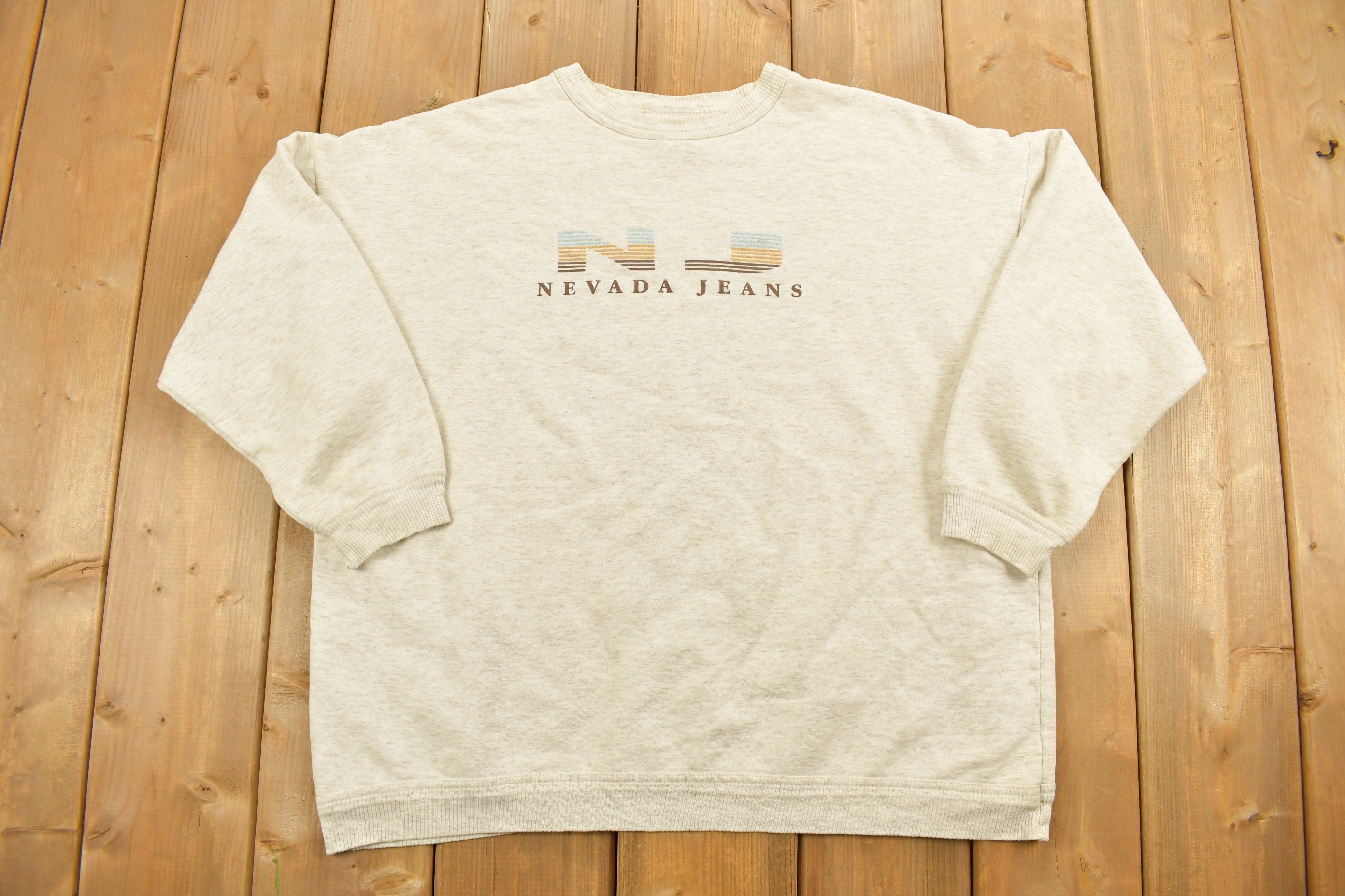 Vintage 1990s Nevada Jeans Crewneck Sweatshirt