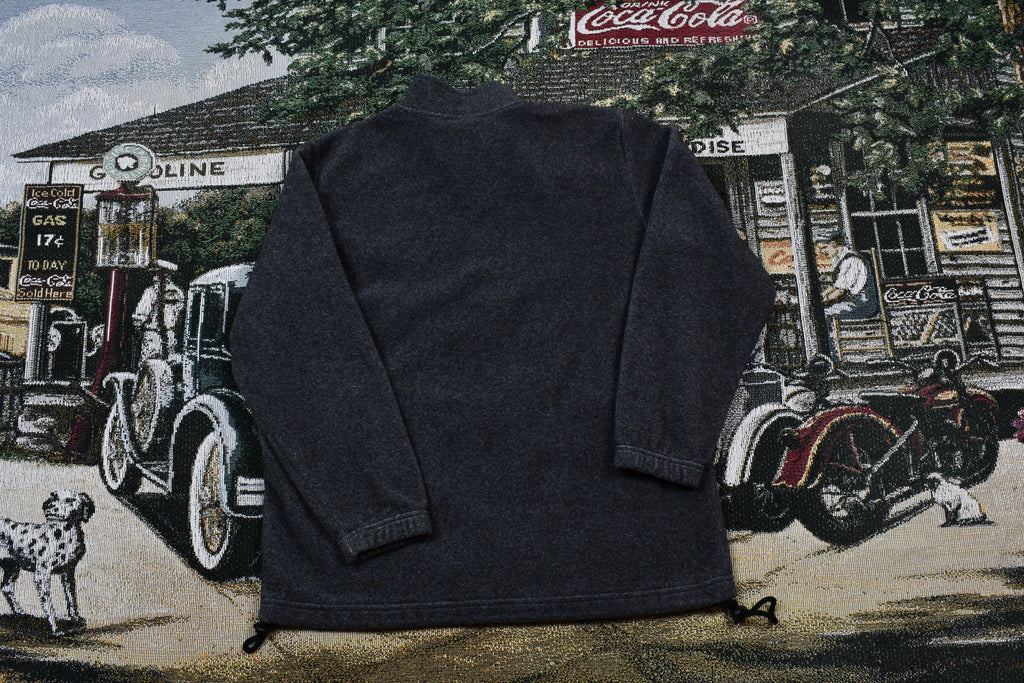 Vintage 1990s Calvin Klein Full Zip Fleece Sweater
