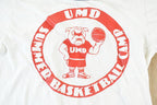 Vintage 1980s UMD Bulldogs Basketball University Collegiate T-Shirt
