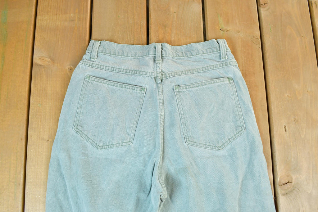 Vintage 1990s Lands End Denim Jeans Size 28 x 30 Made In USA