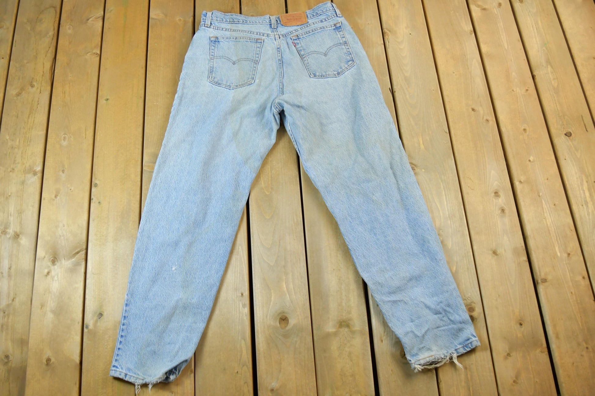 Vintage 1960s Levi Strauss Red Tab Denim Jeans Size Made In USA