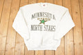 Vintage 1990s Minnesota North Stars NHL Hockey Crewneck Sweatshirt Mens XL