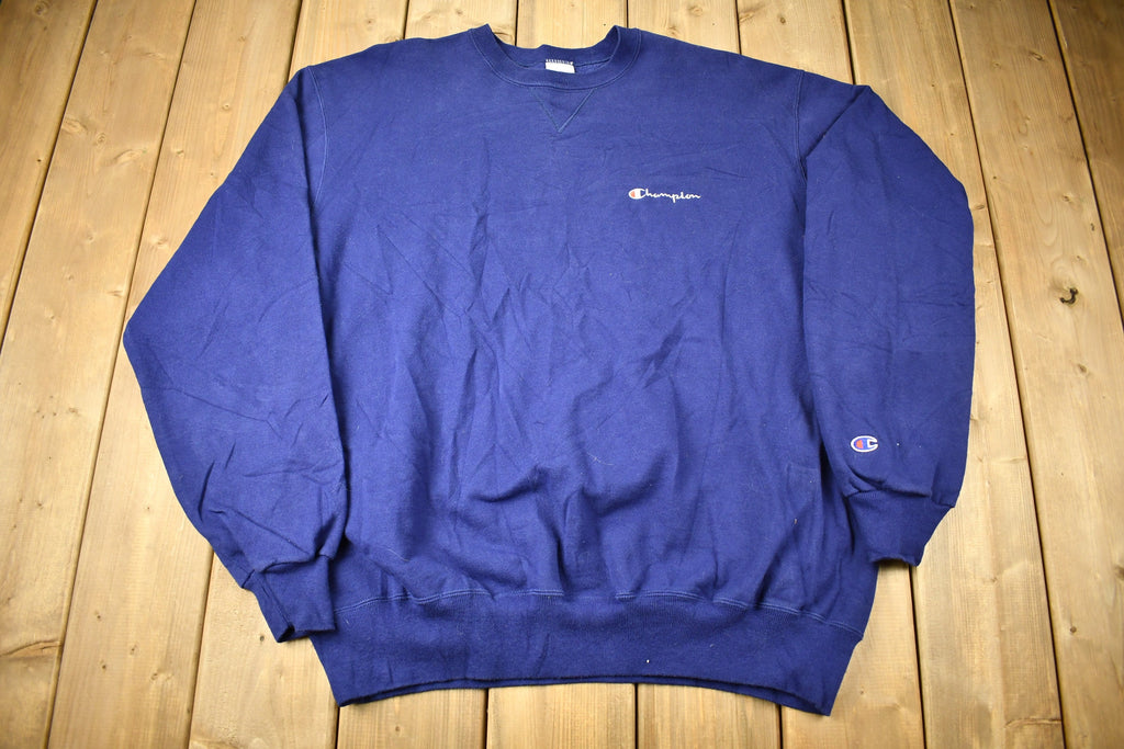 Vintage 1990s Champion Small Logo Crewneck Sweatshirt