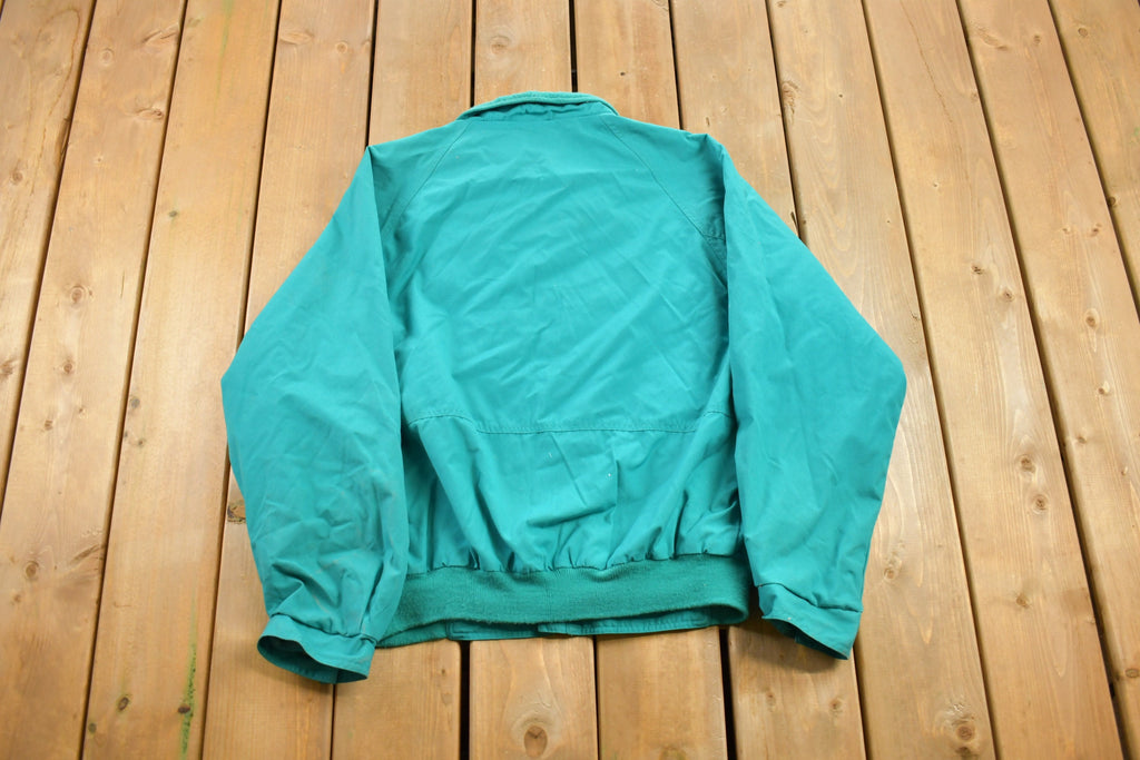 Vintage 1990s Eddie Bauer Puffer Jacket  Vintage Ebtek  Vintage Bubble Jacket  Winter  Streetwear  Full Zip Puffer  Teal Jacket