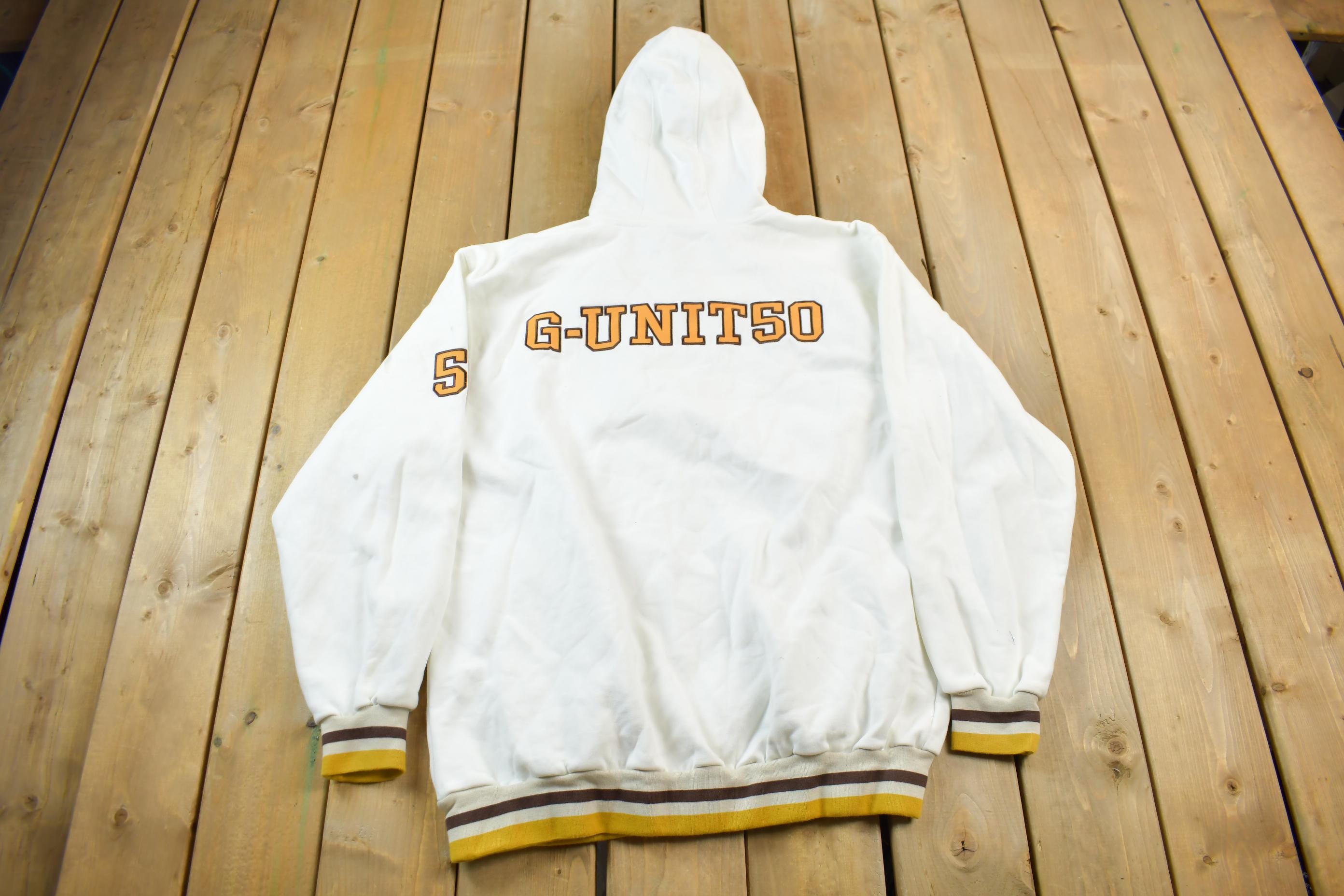 Vintage Deadstock Y2K G-Unit Ecko Embroidered Zip Up Hoodie Size XXL