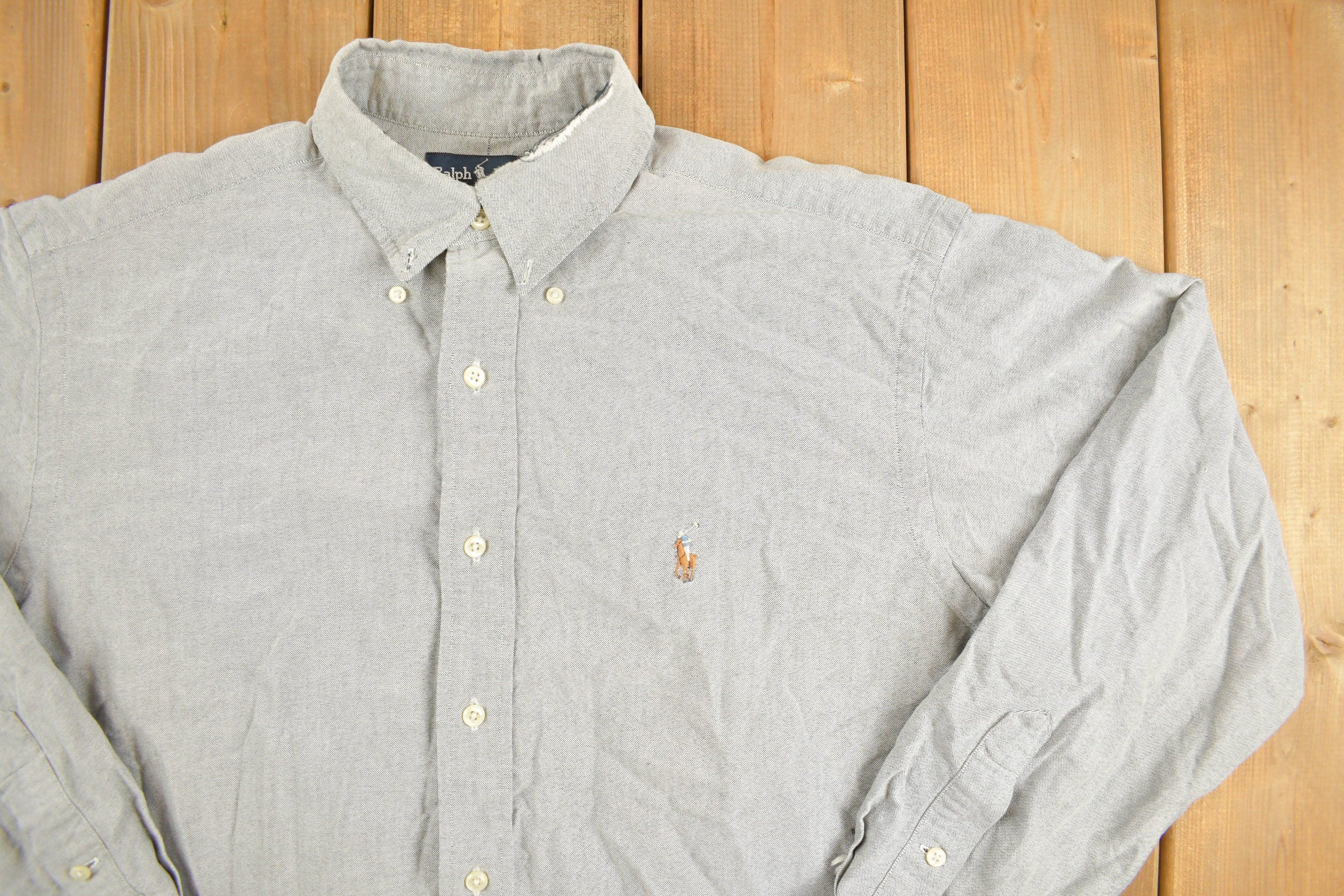 Vintage 1980s Ralph Lauren Button Up Shirt