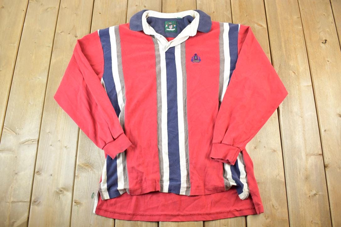 Vintage 1990s IZOD Quarter Button Up Shirt