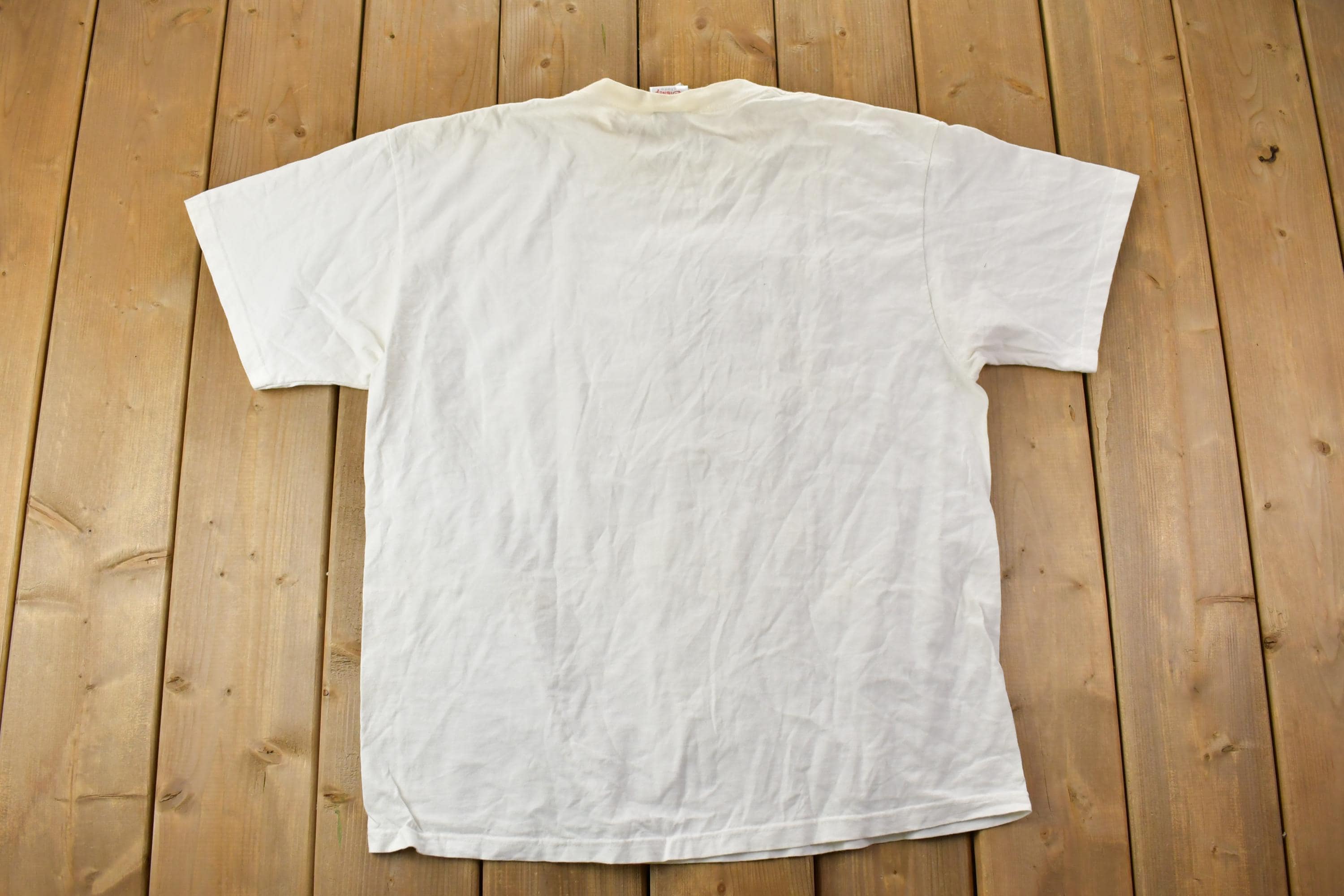 Vintage 1990s Disney Cartoon Promo T-Shirt  90s Graphic Tee  Vintage Mickey Mouse  Made In USA  90s Disney Tee