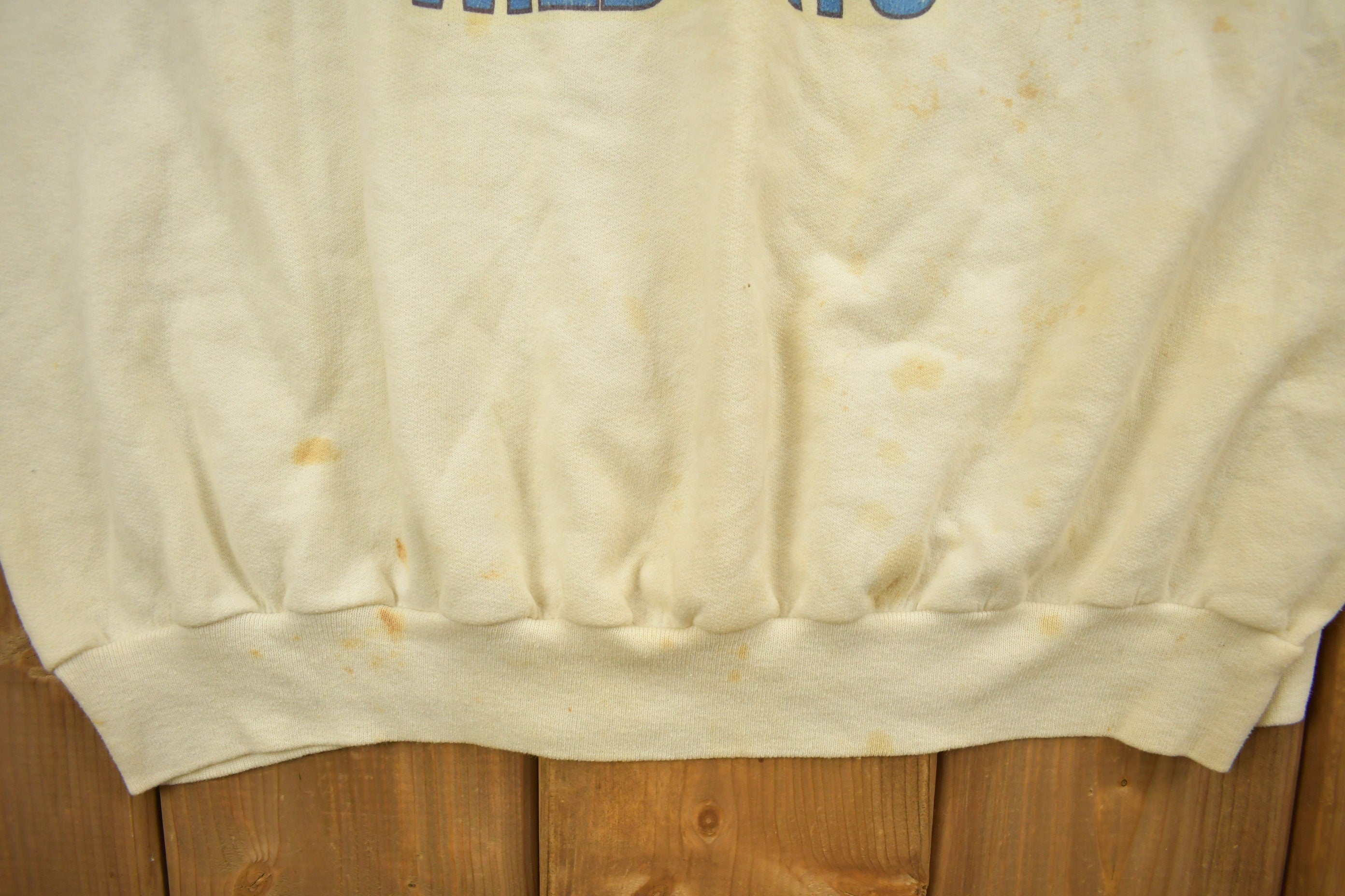 Vintage 1990s Woodside Wildcats Football Collegiate Crewneck