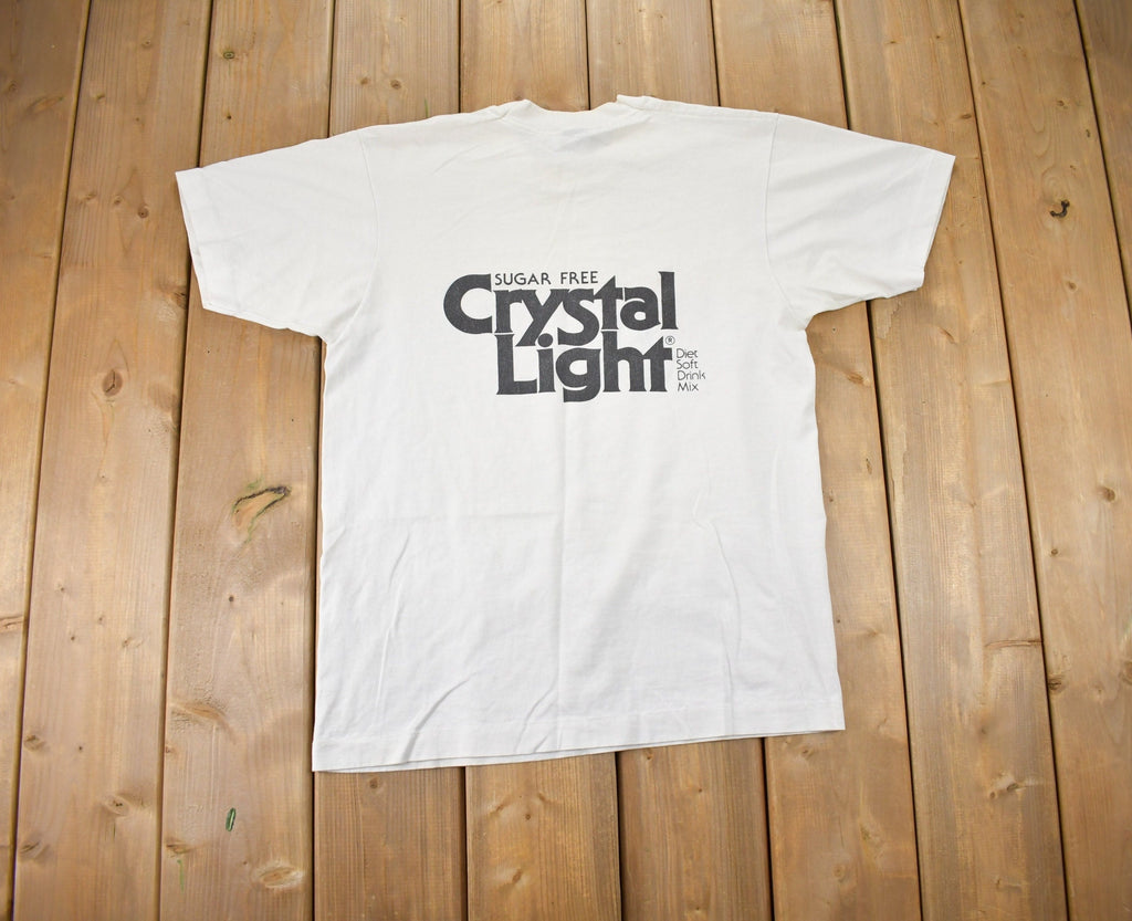 Vintage 1990s Count Down For The Cure Crystal Light T-Shirt