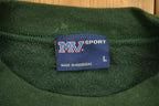 Vintage 1990s MV. Sport Varsity "S" Crewneck Sweatshirt