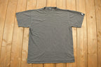 Vintage 1990s Blank Starter Grey T Shirt