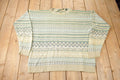 Vintage 1990s JJ Farmer Abstract Pattern Knit Crewneck Sweater