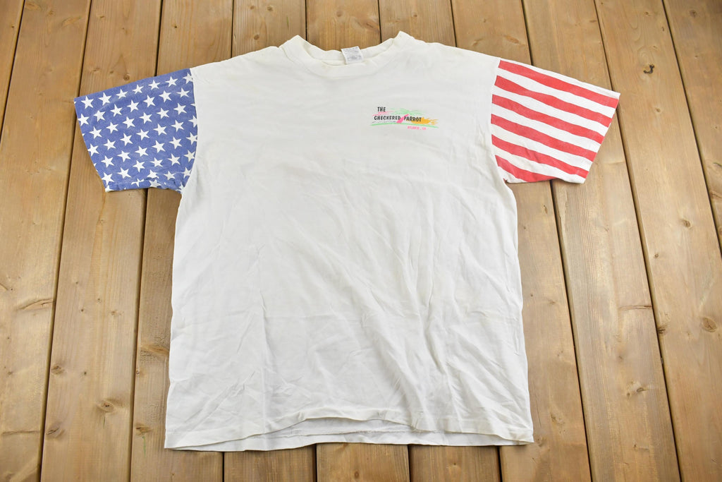Vintage 1994 The Checkered Parrot Atlanta Souvenir T-Shirt