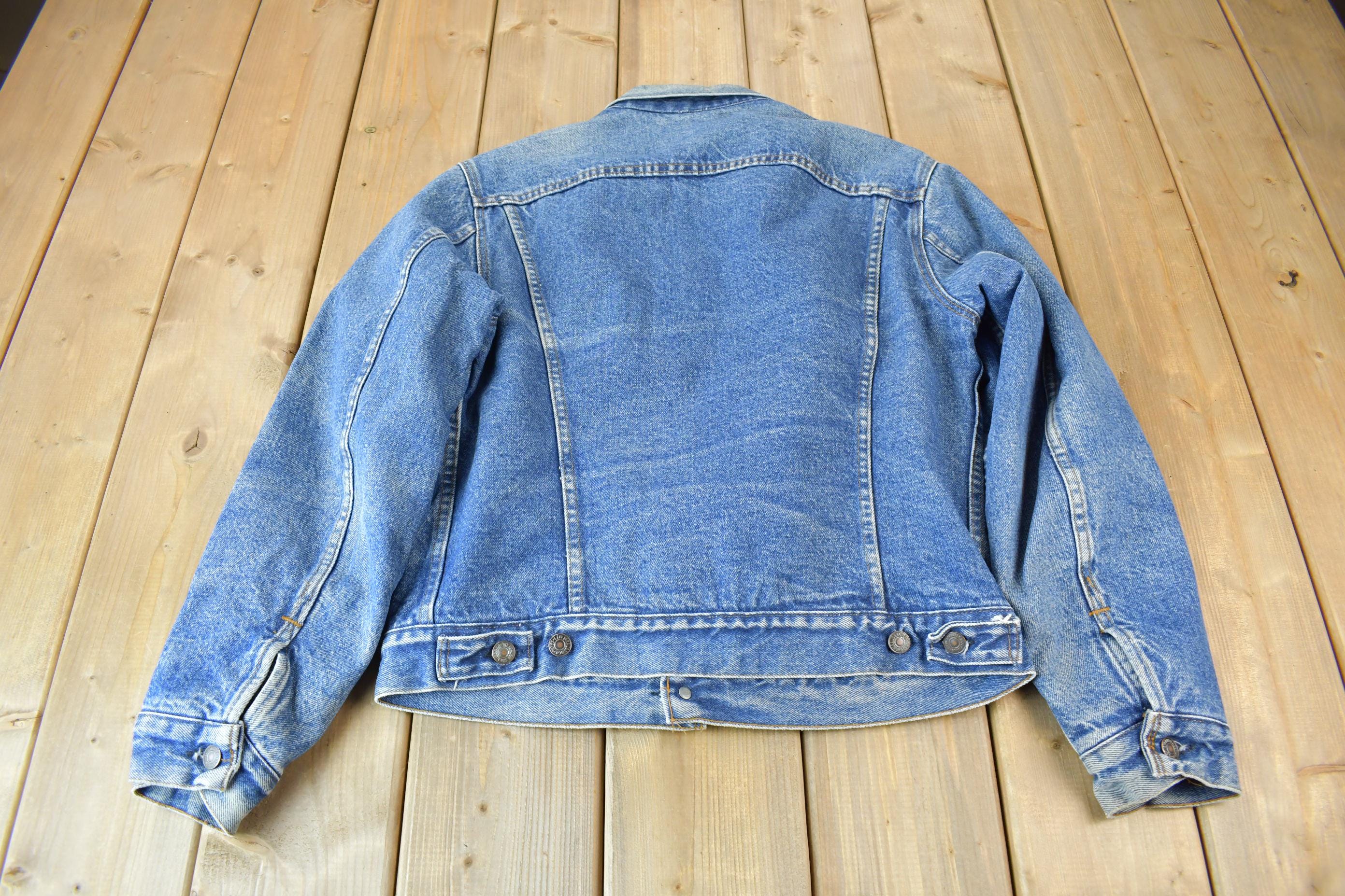 Vintage 1970s Levi's Type 3 Blanket Lined Denim Jacket