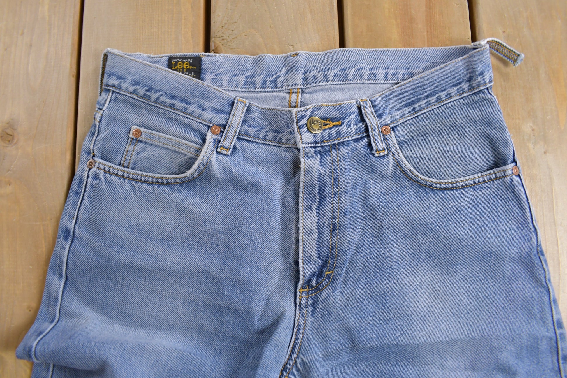 Vintage 1970s Lee Sanforized Jeans Size 32 x 32