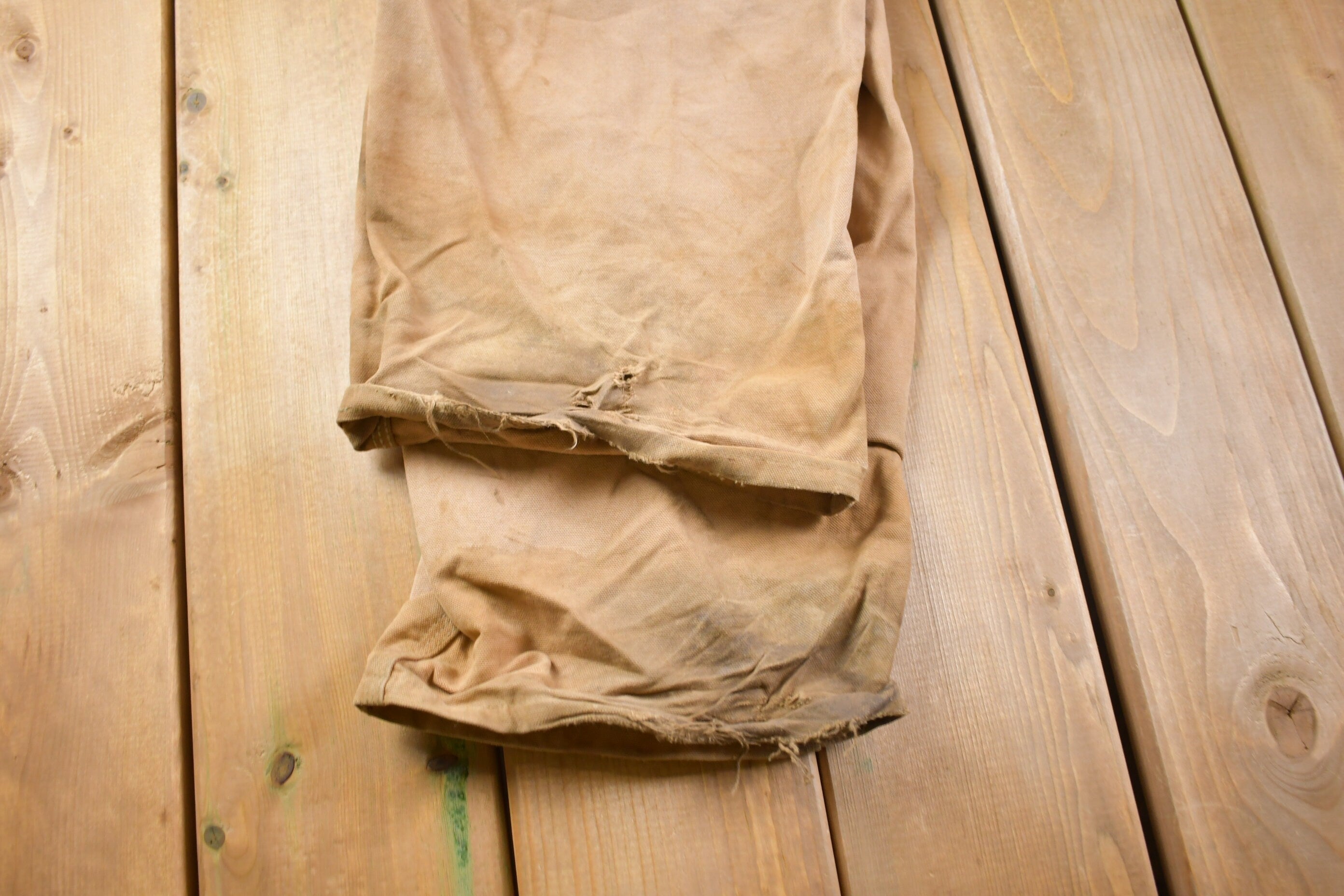 Vintage 1990s Double Knee Carhartt Work Pants Size 38 x 30