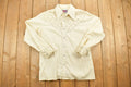 Vintage 1970s Quilted Wrangler Snap Button Shirt