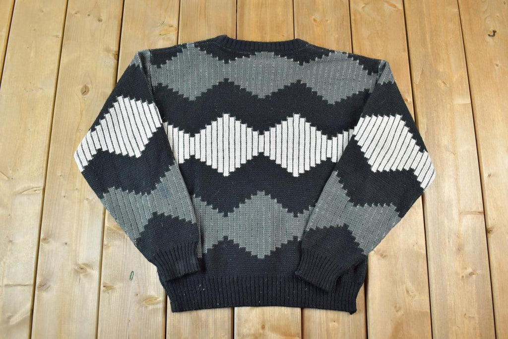Vintage 1990s Jtodd Knit Crewneck Sweater