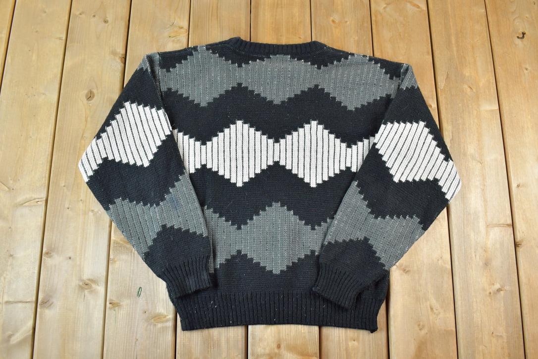 Vintage 1990s Jtodd Knit Crewneck Sweater