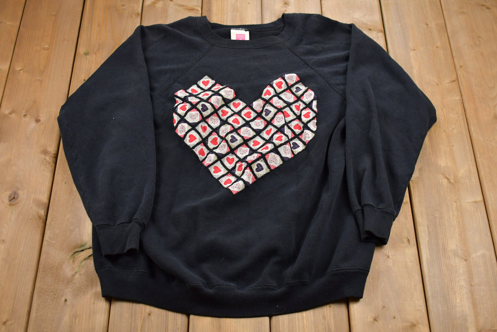 Vintage 1990s Heart Graphic Crewneck