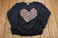 Vintage 1990s Heart Graphic Crewneck