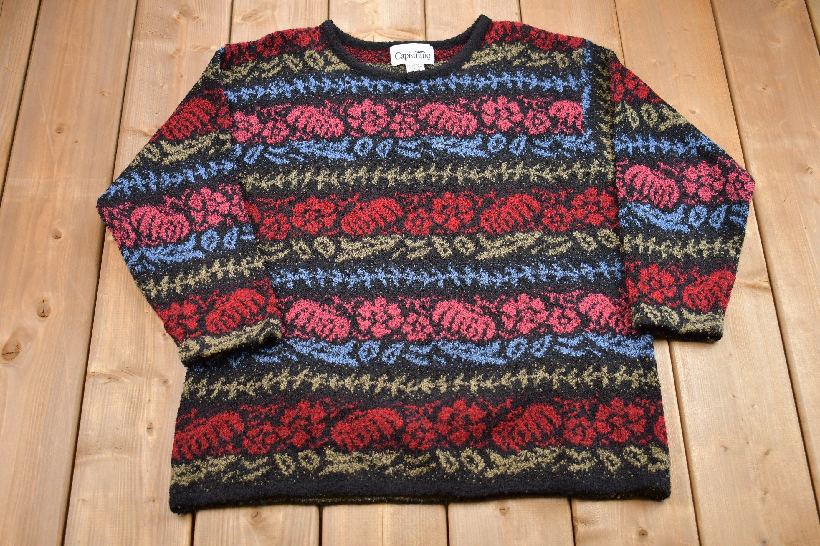 Vintage 1990s Capistrano Knitted Sweater