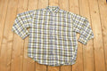 Vintage 1990s Flannel Button Up Shirt