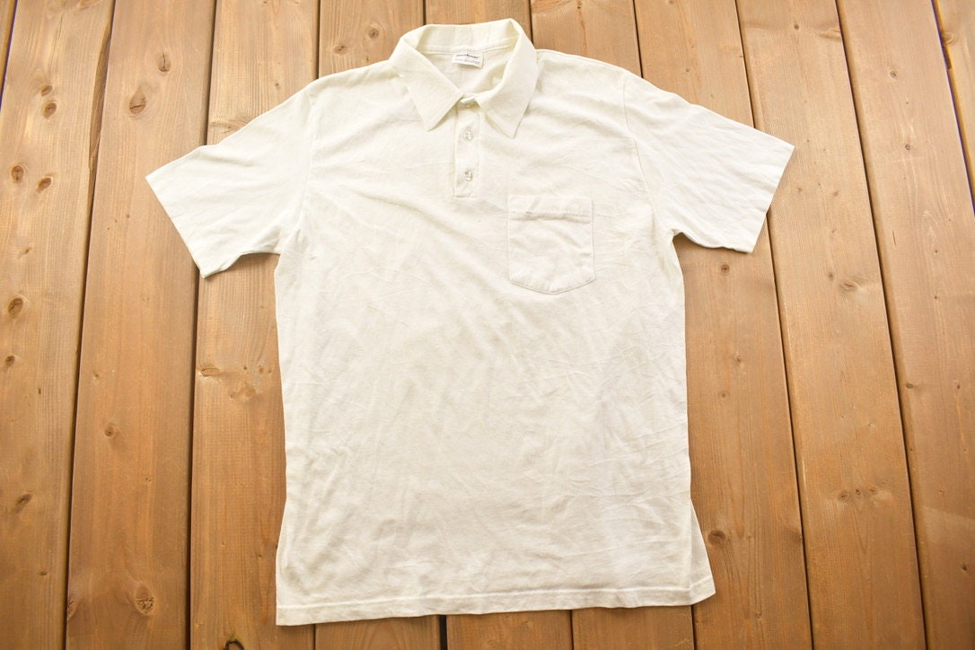 Vintage 1990s West Virginia Travel Themed Collard Shirt
