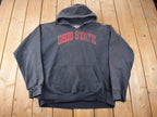 Vintage 1990s Ohio State University Collegiate Heavy Weight Hoodie Size XL