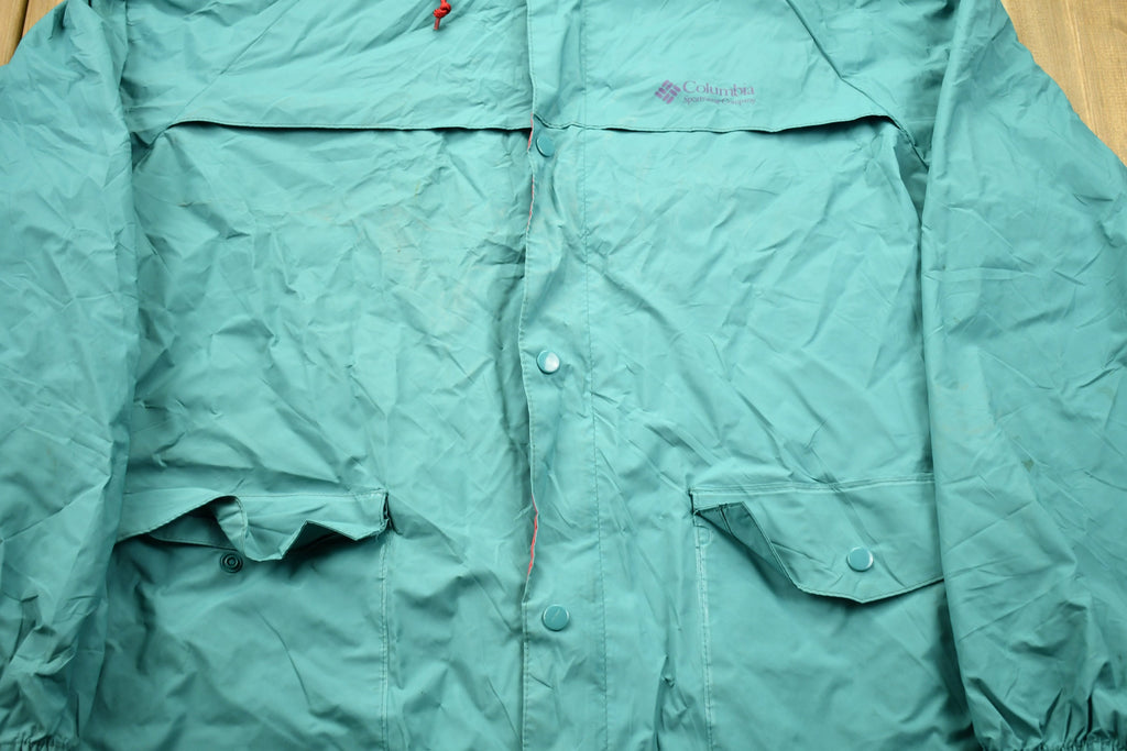 Vintage 1990s Columbia Windbreaker Jacket
