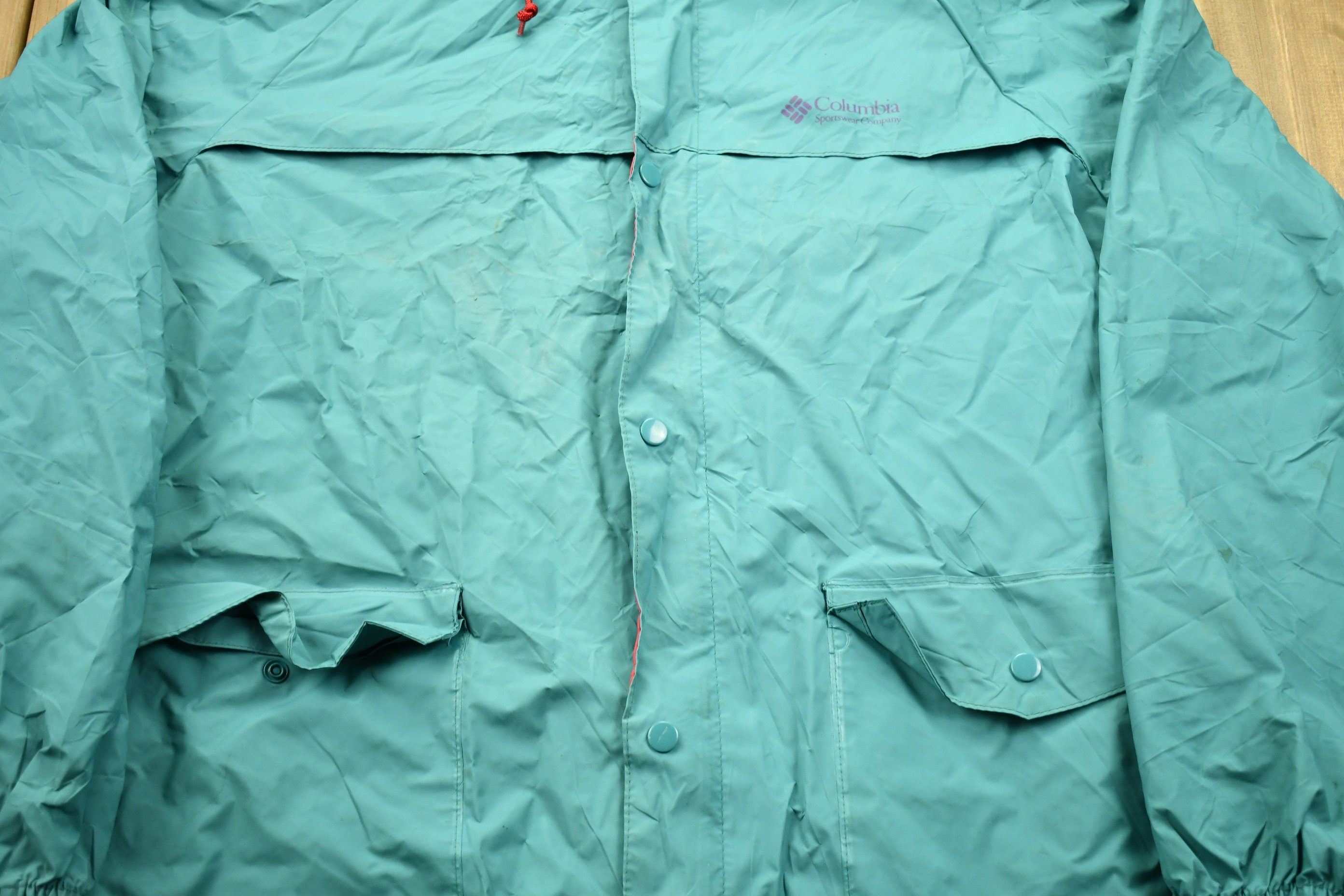 Vintage 1990s Columbia Windbreaker Jacket