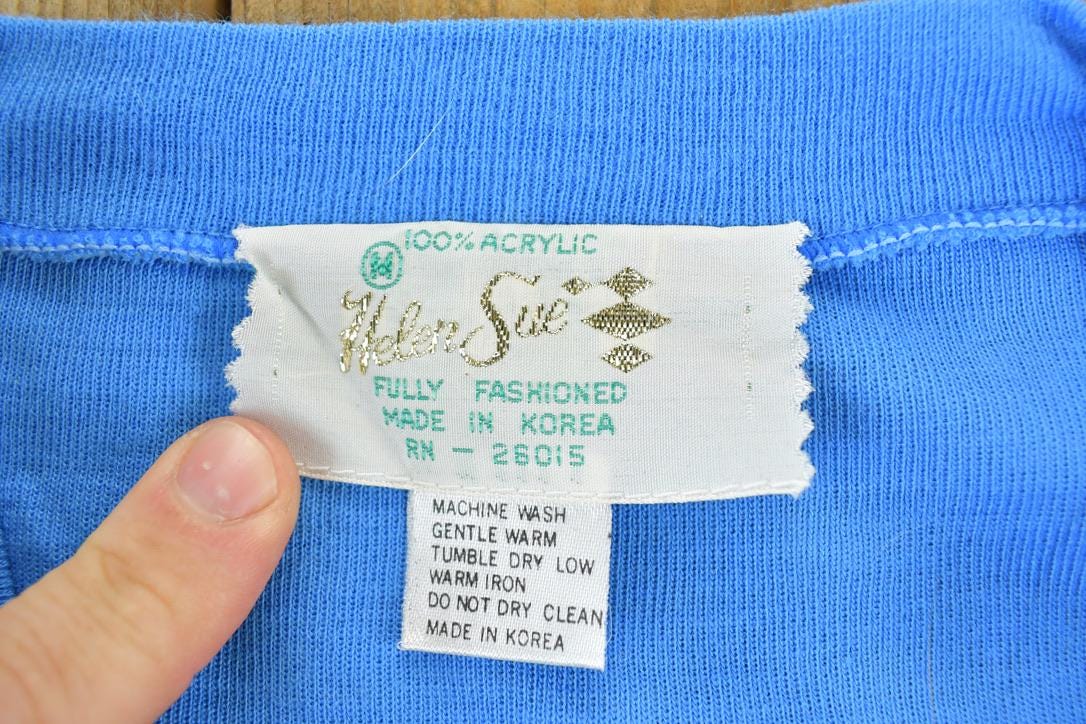 Vintage 1970s Helen Sue Souvenir Single Striped T-Shirt