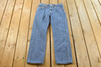 Vintage 1990s Levi's 505 Regular Straight Fit Denim Blue Jeans Men's 29 x 27.5 / 90s Levi's / Streetwear / Made in USA