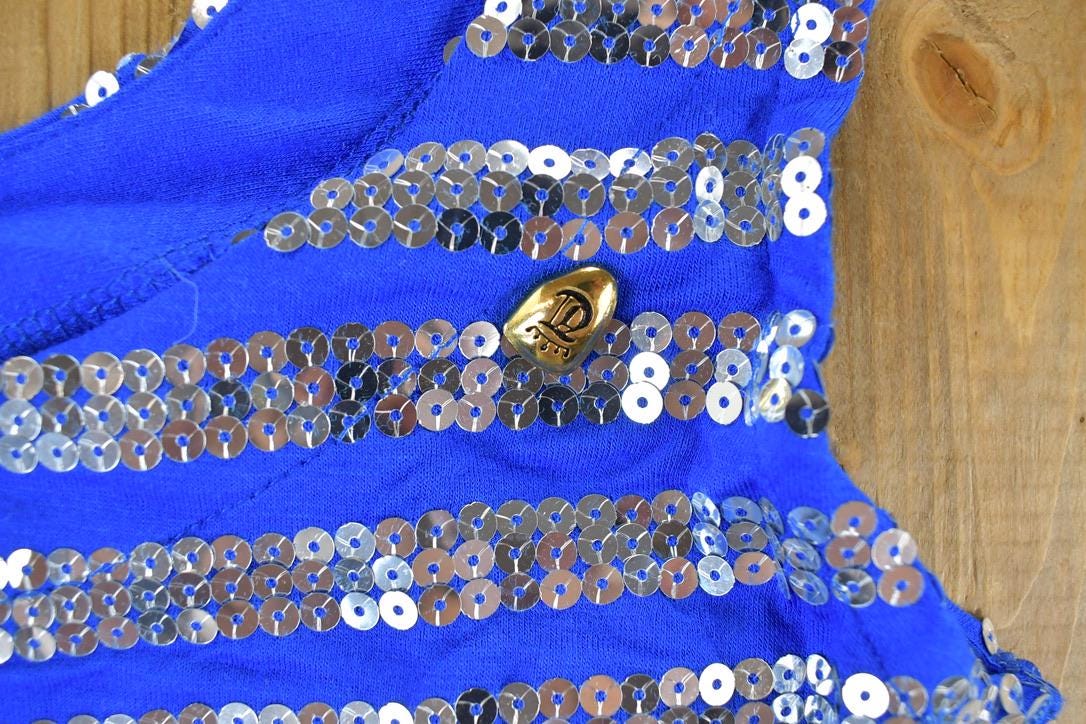 Vintage Y2K Vigoss Sequin Mini Dress