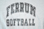 Vintage 1990s Ferrum Softball Souvenir Heavyweight Crewneck Sweatshirt Made In USA