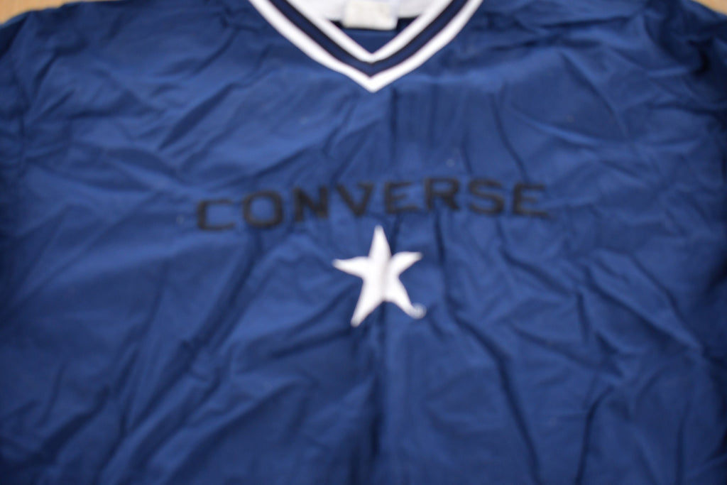Vintage 1990s Converse Embroidered Windbreaker Jacket