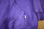 Vintage 1980s Bowling Green High School Purples Graphic Hoodie Made In USA