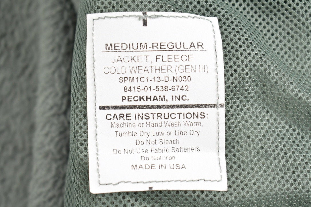 Vintage 1990s Military Cold Weather Fleece Sweater