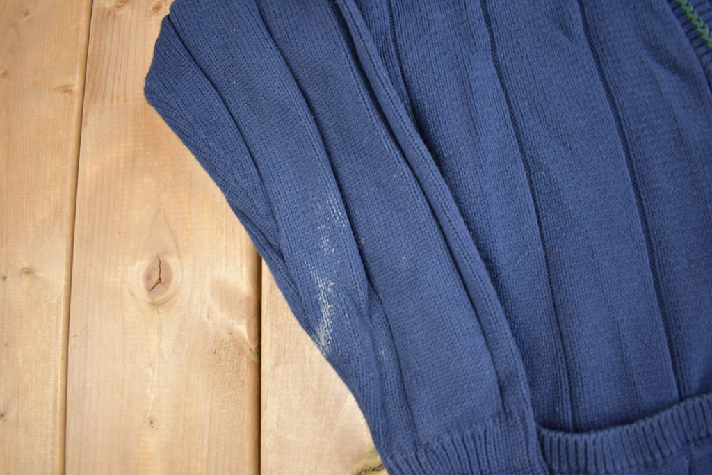 Vintage 1990s John Ashford Knit Cardigan Sweater