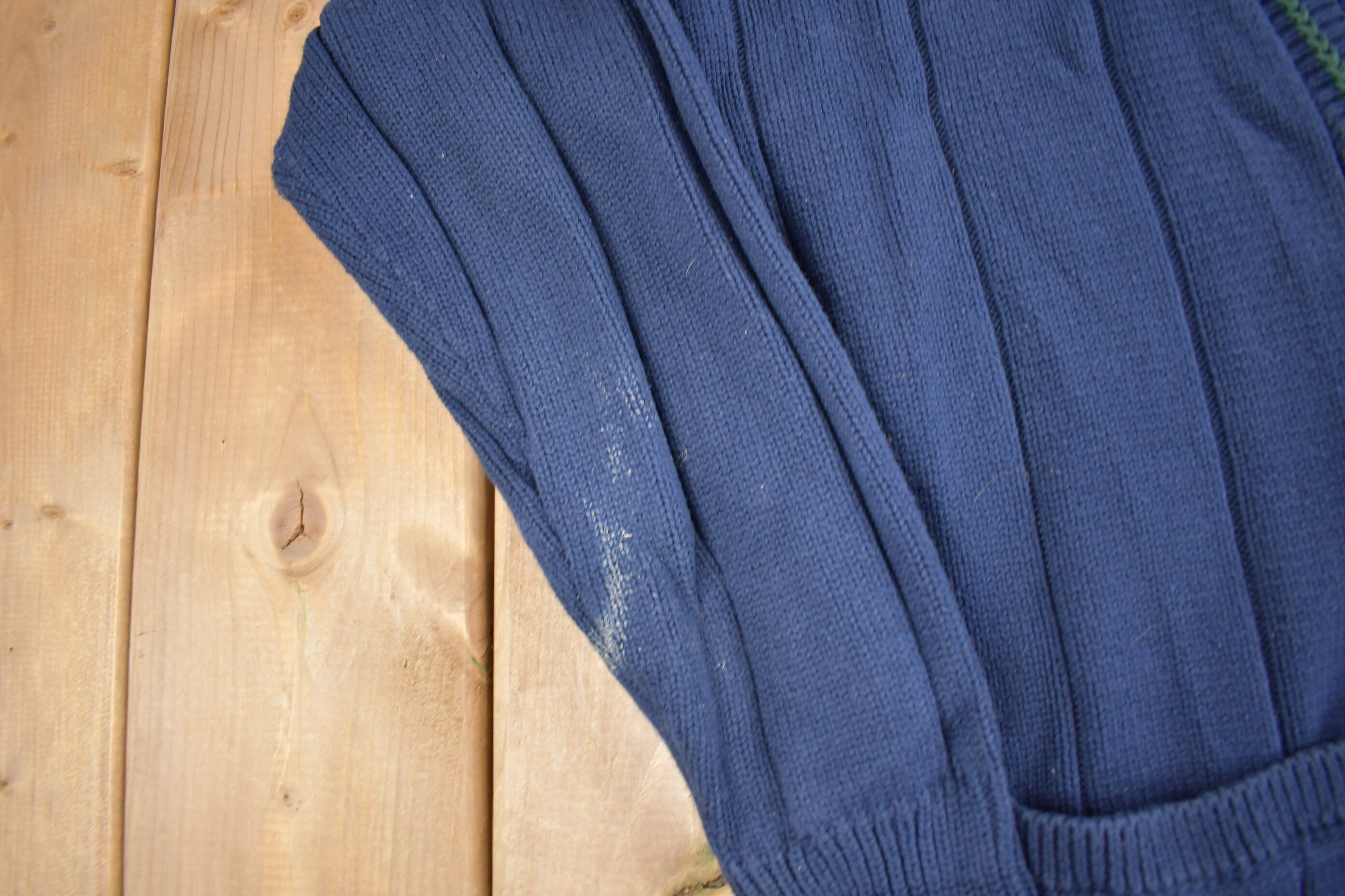 Vintage 1990s John Ashford Knit Cardigan Sweater