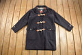 Vintage 1980s Lands End Wool Full Length Over Coat