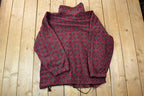 Vintage 1990s Athletic Works Fleece Full Zip Sweater