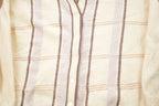 Vintage 1980s Fully Fashioned Plaid Knitted Cardigan Sweater