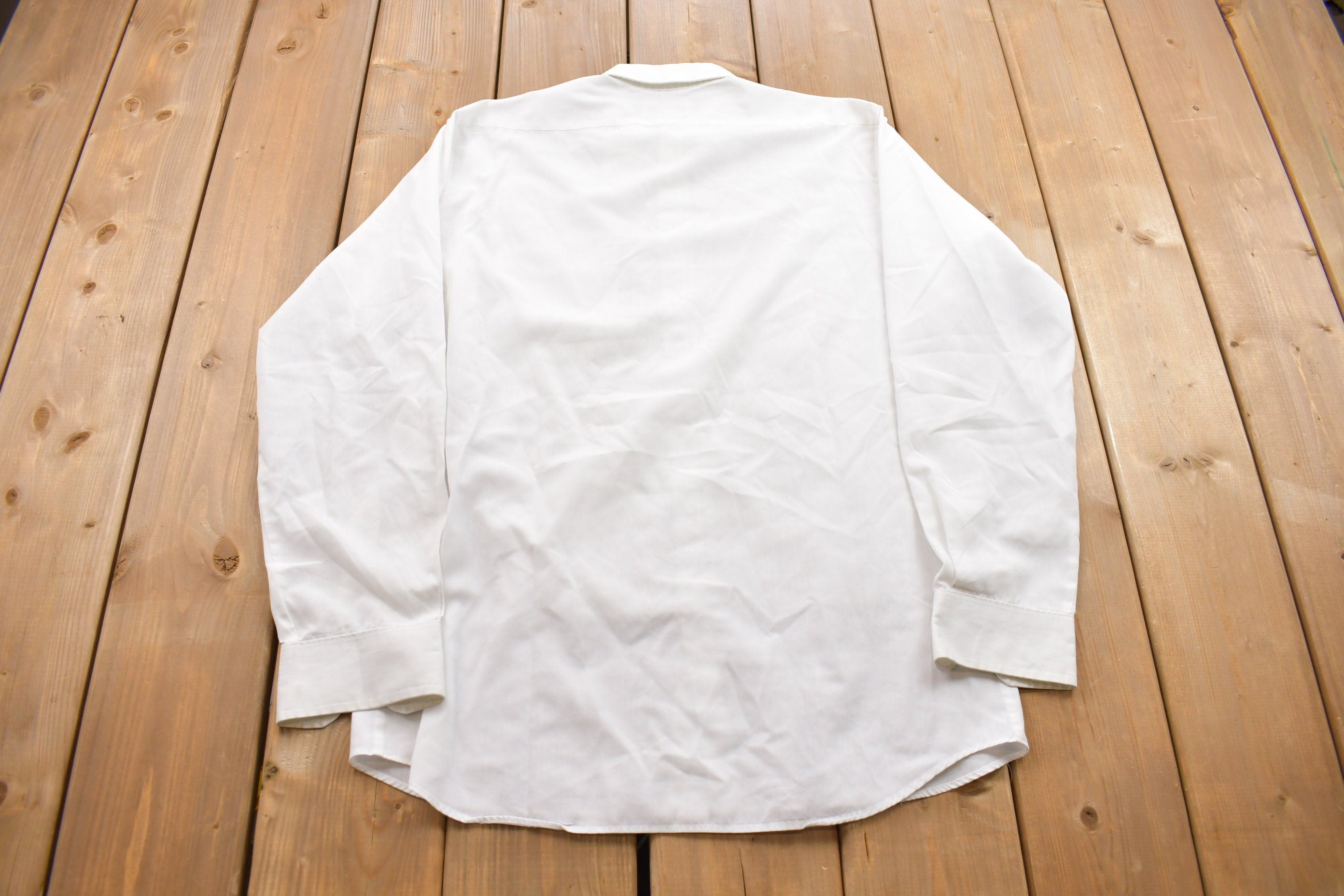 Vintage 1990s Pierre Cardin Button Up Dress Shirt