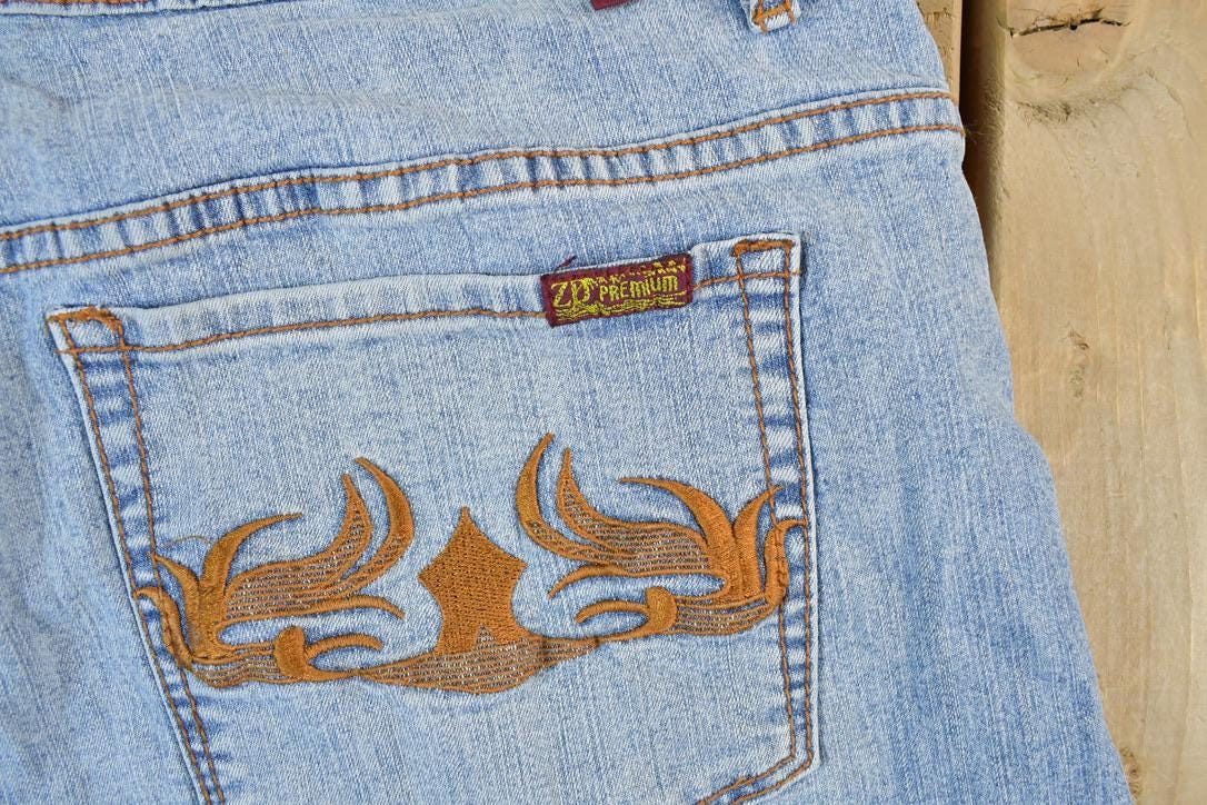 Vintage 1990s ZD Premium Jean Shorts