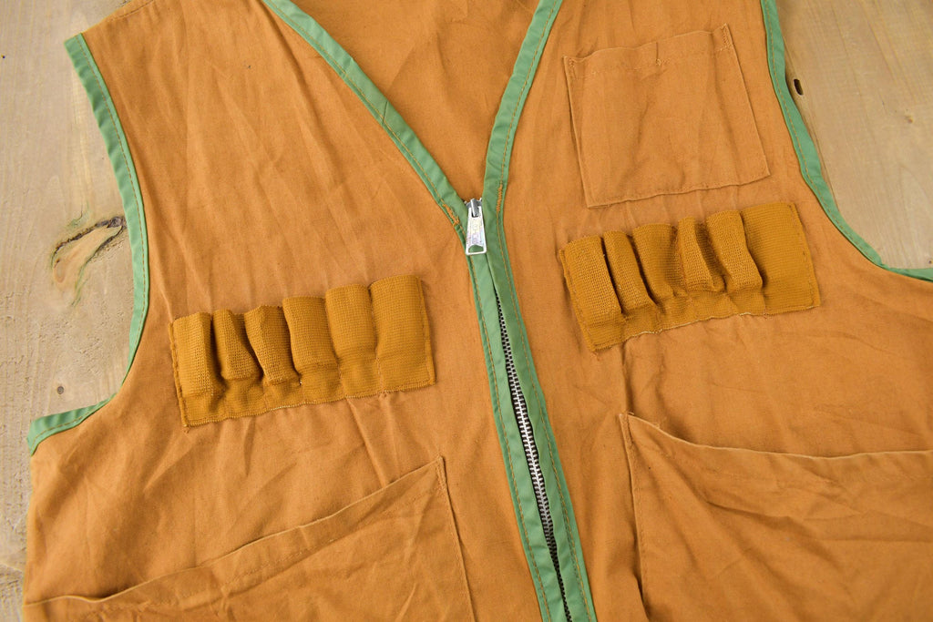 Vintage 1970s Saf T Bak Hunting Vest