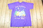 Vintage 1990s Pooh Bear As Sleepy As Can Be Disney Cartoon Promo T-Shirt Women's XL