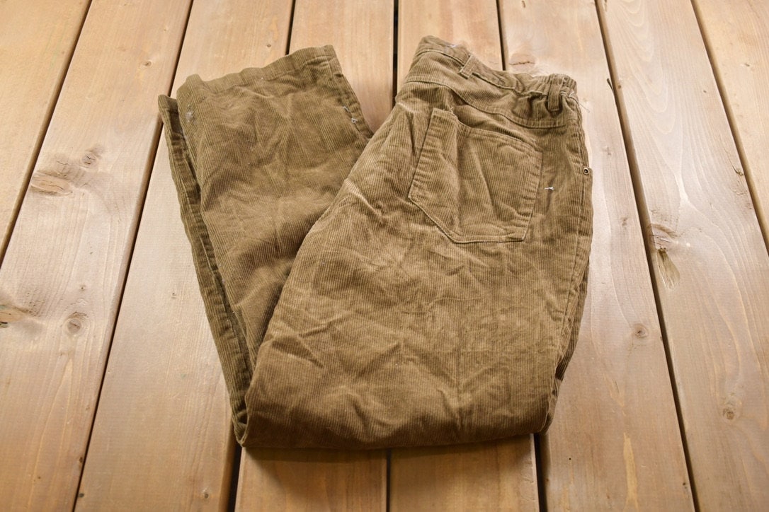 Vintage 1990s Stone creek Corduroy Pants Size 32 x 29