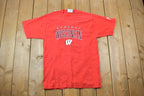 Vintage 1990s Wisconsin Badgers University Collegiate T-Shirt